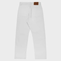 Cherry Pants-Relaxed Leg 5 Pocket Denim (White)