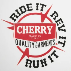 Cherry Tees & Long Sleeves-Ride It, Rev It Pocket L/S T-Shirt (White)