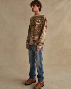 Cherry Tees & Long Sleeves-Ride It, Rev It Pocket L/S T-Shirt (Camo)