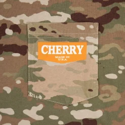 Cherry Tees & Long Sleeves-Ride It, Rev It Pocket L/S T-Shirt (Camo)