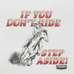 Cherry Tees & Long Sleeves-Ride Pocket Tee (White)