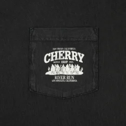 Cherry Tees & Long Sleeves-River Run Boxy Pocket Thermal L/S (Ash)
