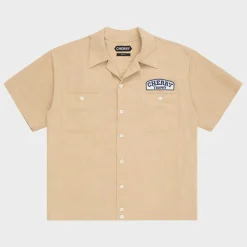 Cherry Shirting-Trophy Mechanic Shirt (Sand)