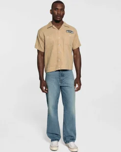 Cherry Shirting-Trophy Mechanic Shirt (Sand)