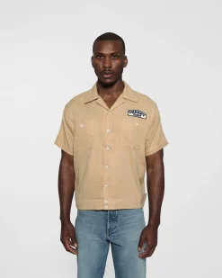Cherry Shirting-Trophy Mechanic Shirt (Sand)