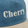 Cherry Headwear-Two Tone Classic 5 Panel (Indigo/Beige)