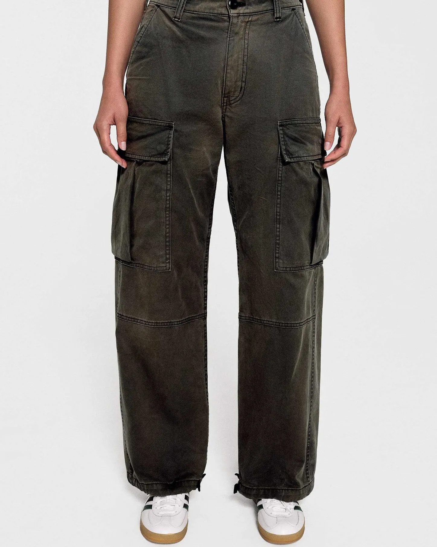 Cherry Pants-Wide Leg Cargo (Vintage Black)