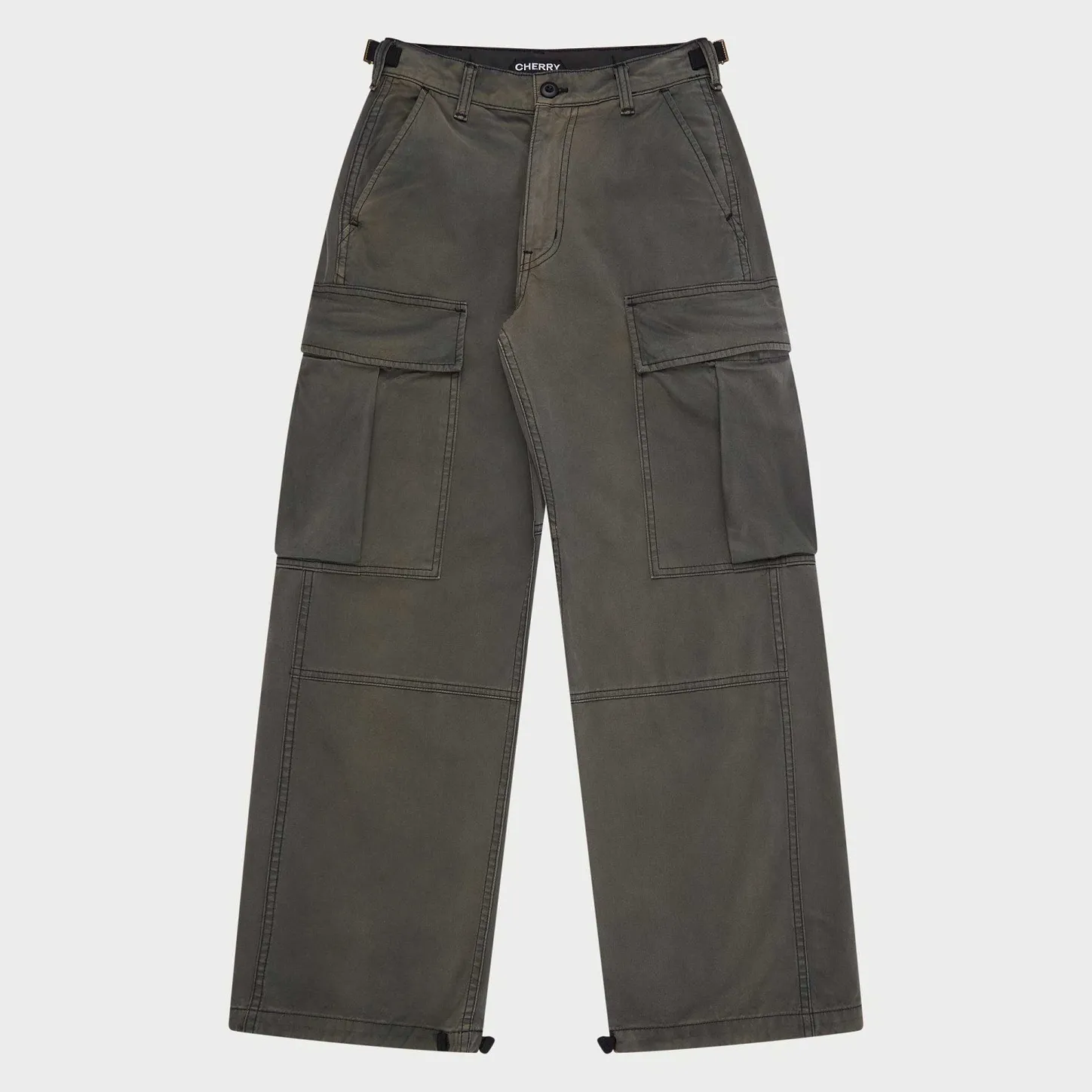 Cherry Pants-Wide Leg Cargo (Vintage Black)