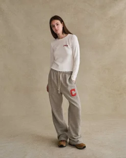 Cherry Women'S-Women'S Thermal Long Sleeve Tee (White)